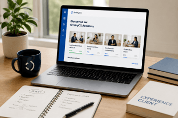 Formation en ligne XP Client Academy — expérience client